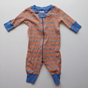 0-3 Hanna Andersson Zip up onsie